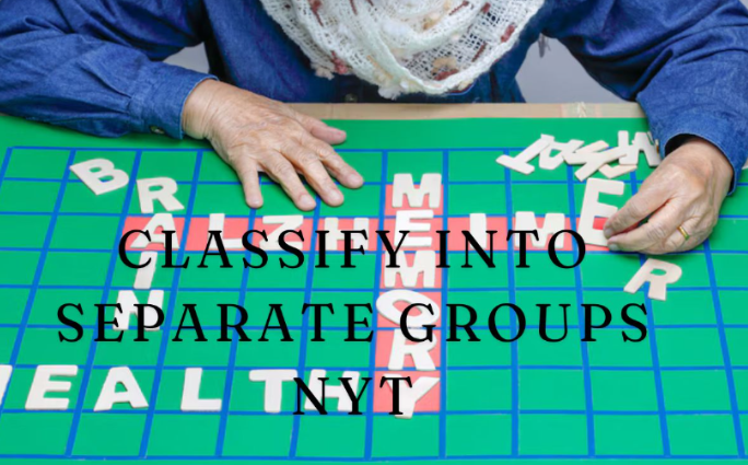 Classify Into Separate Groups NYT