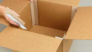 cardboard block protectors 8x4x4 with psa one side