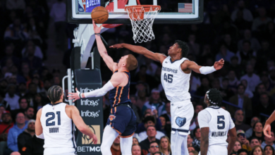 memphis grizzlies vs knicks match player stats​