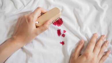 Remove Blood Stains from Bed Sheets