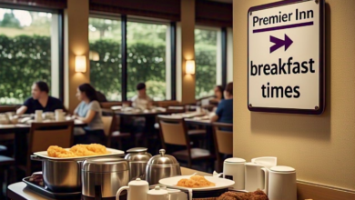 premier inn breakfast times